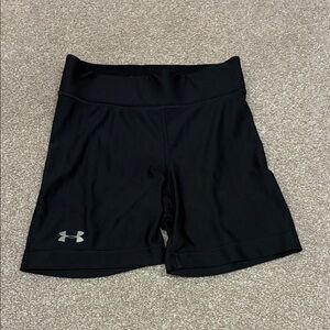 Under Armour Black Women's Athletic Bike Shorts